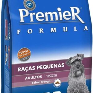 Ração Premier Fórmula para Cães Adultos de Raças Pequenas Sabor Frango, 20kg Premier Pet Raça Filhotes,